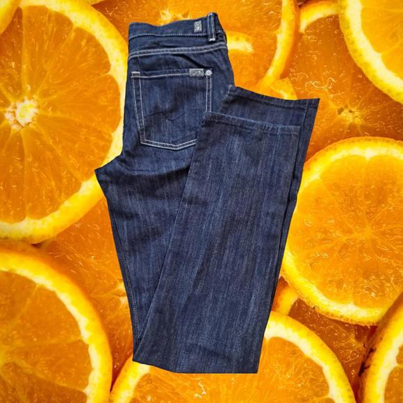 7 For all Mankind Slimmy‎ Blue Jeans - Picture 1 of 6